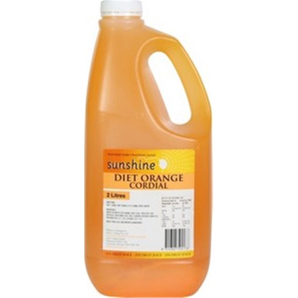 CORDIAL ORANGE DIET 2LT