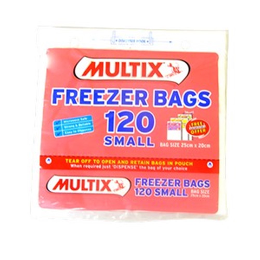 FREEZER BAGS SMALL 120'S Packaging Foodlink Australia Foodlink