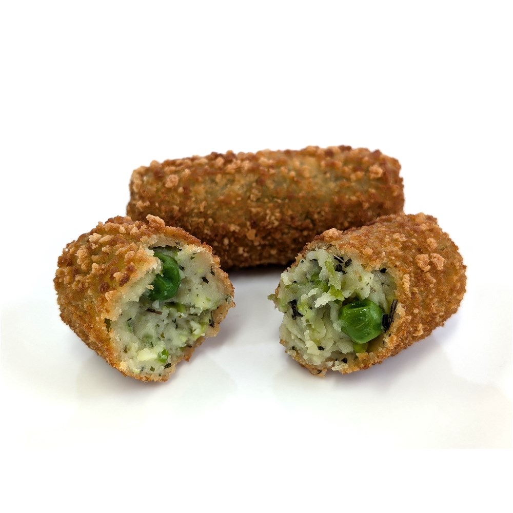 CROQUETTES PEA AND MINT 143X35GM  5X1KG