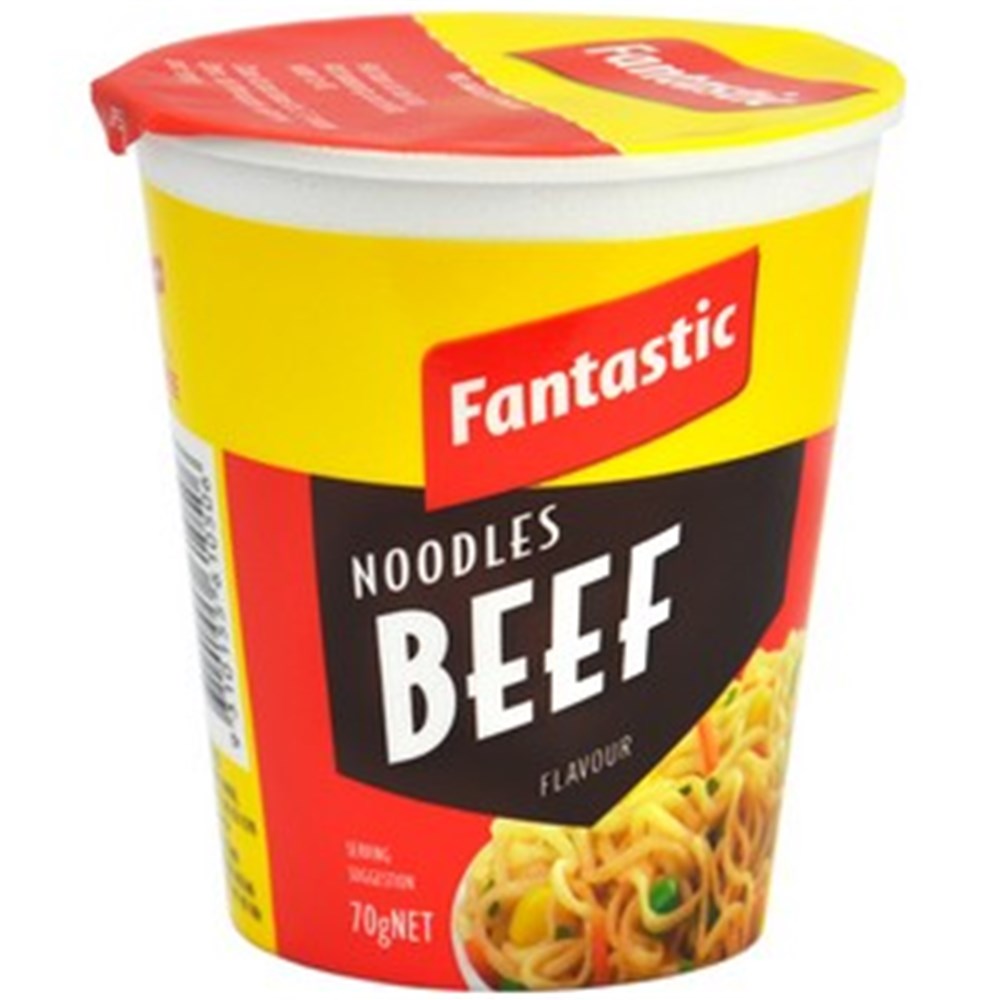 NOODLES BEEF 12X70GM