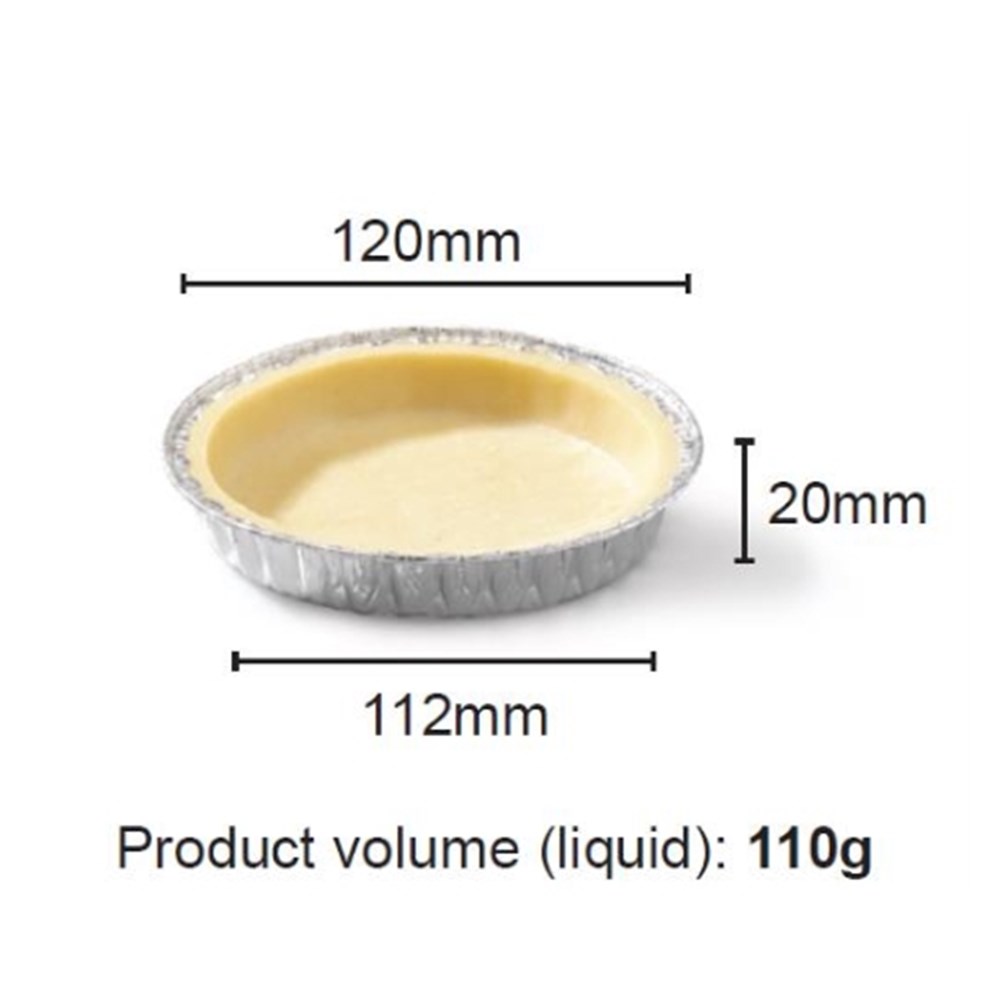 QUICHE SHELL FLUTED 120MM QS120F