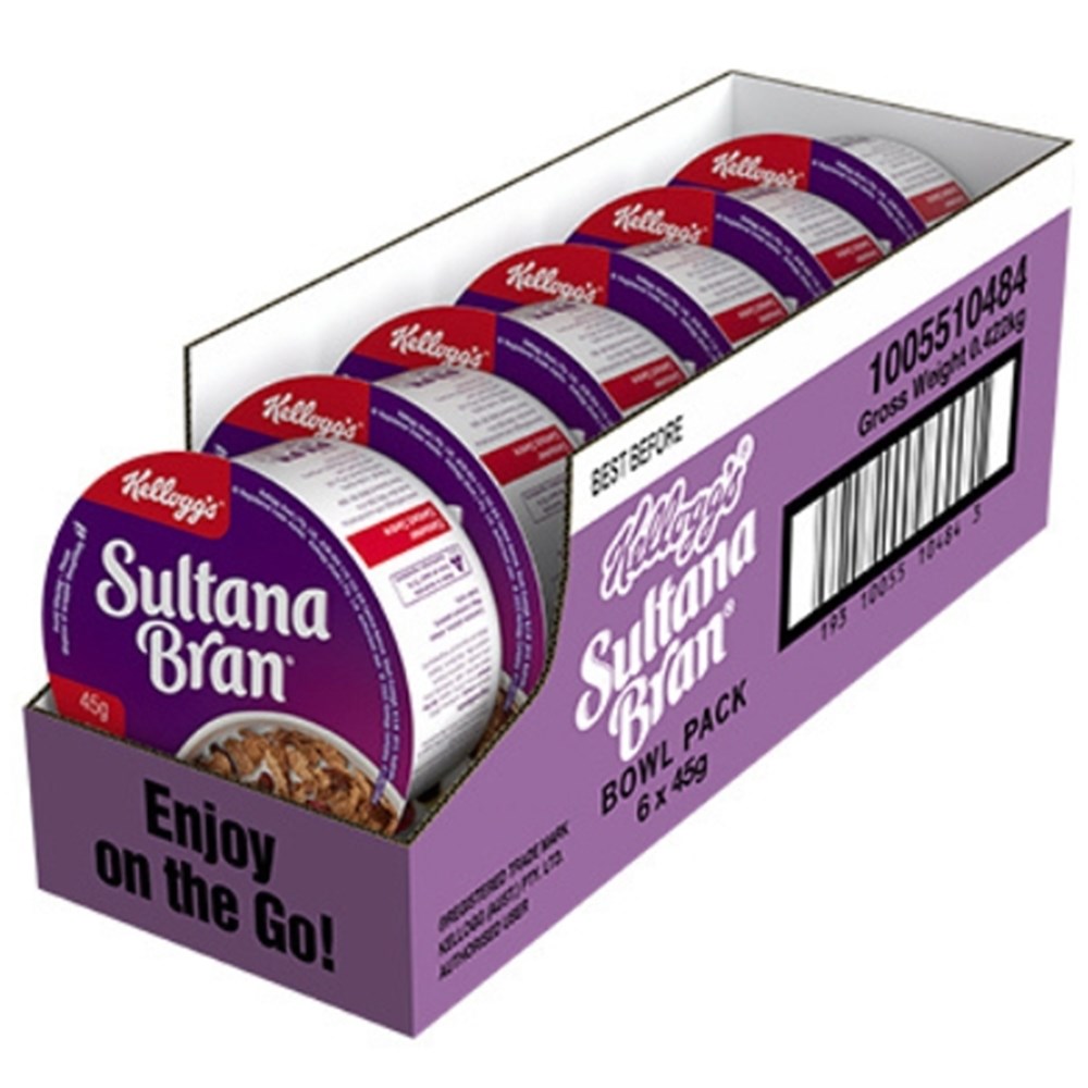 SULTANA BRAN BOWLS 48X45GM