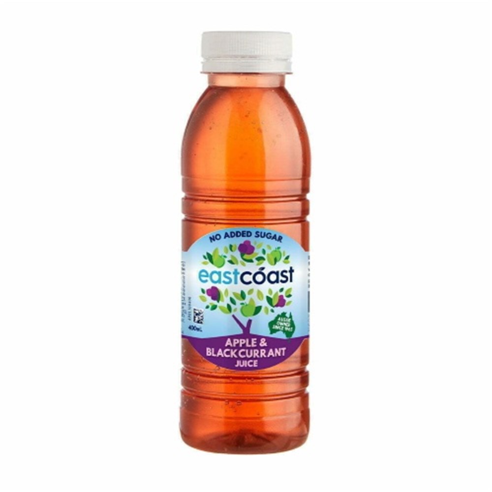 JUICE APPLE BLACKCURRANT 12X400ML