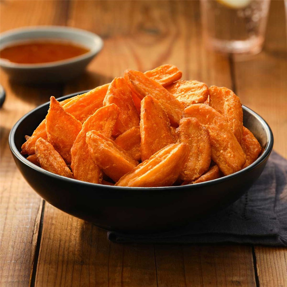 WEDGES SWEET POTATO S/ON 4X2.5KG