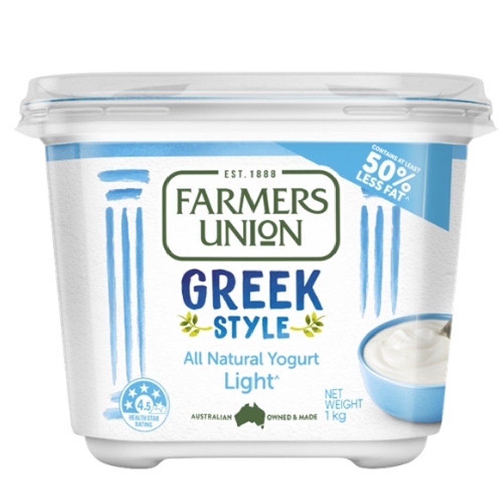 YOGHURT GREEK STYLE LIGHT 1KG