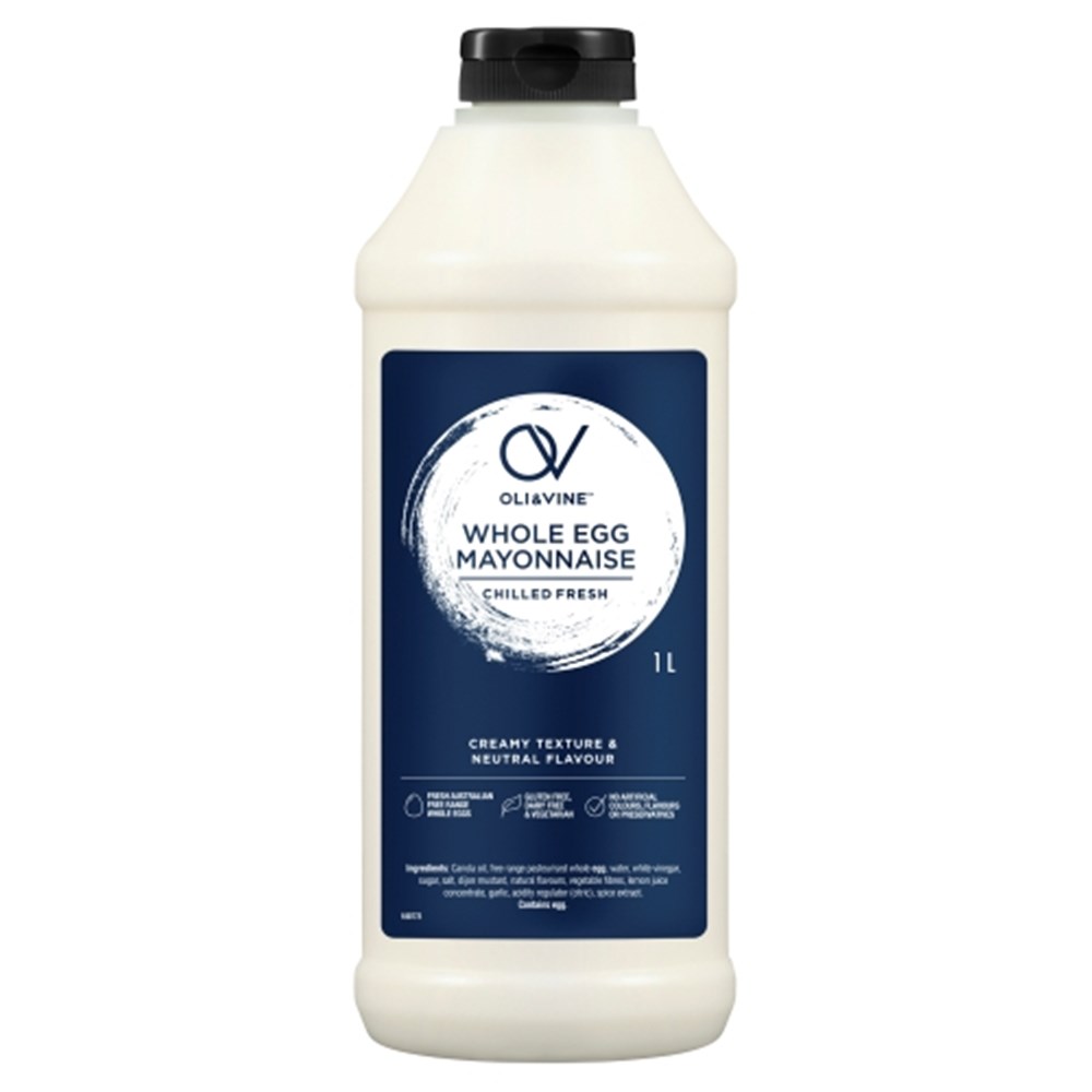 MAYONNAISE WHOLE EGG 1LT