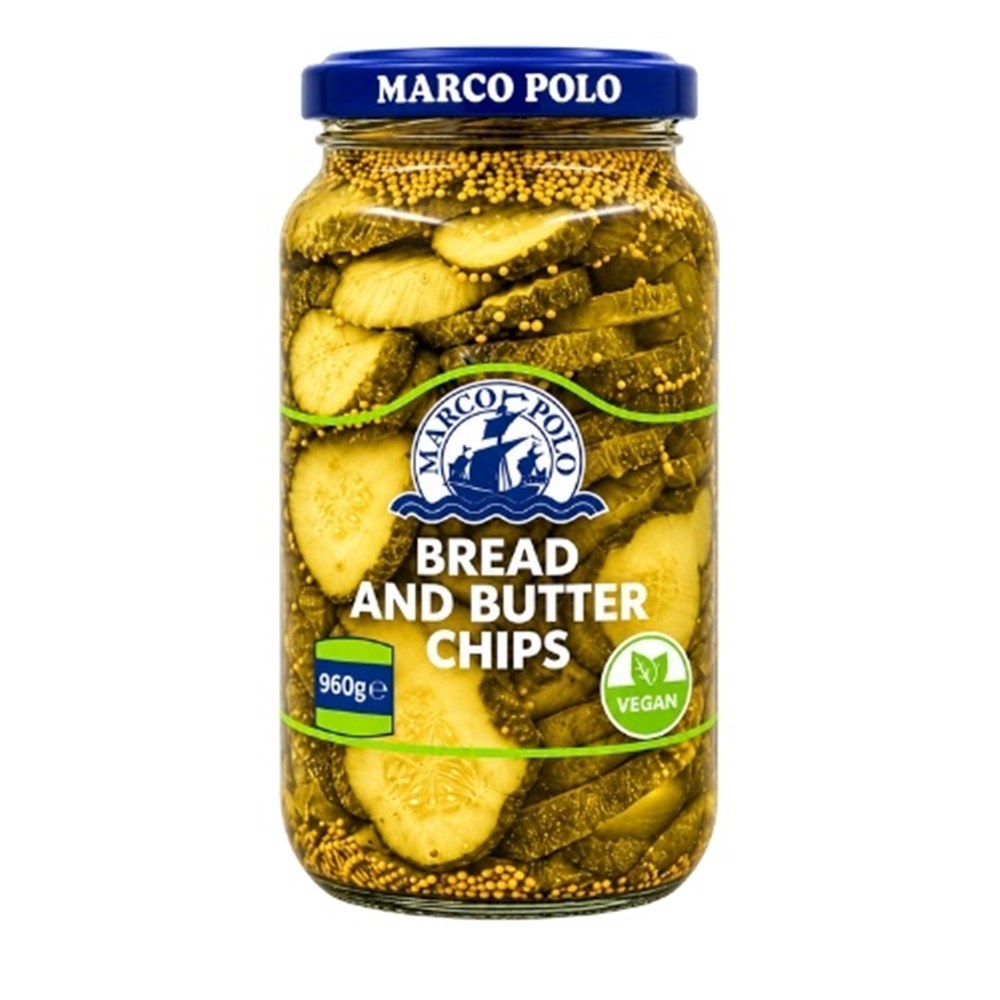 PICKLE CHIPS BREAD & BUTTER 1KG