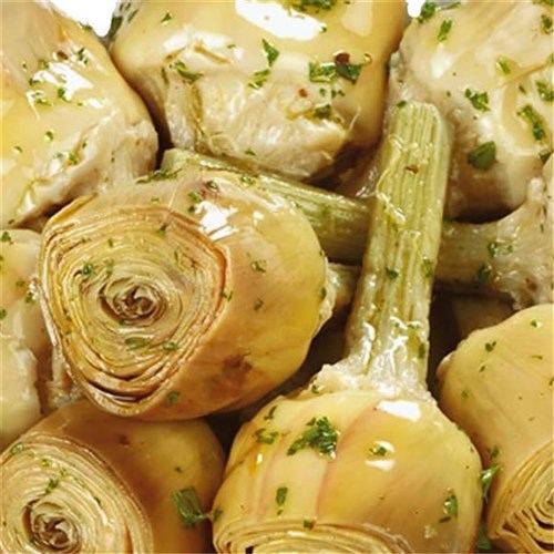 ARTICHOKE WITH STEMS IN OIL 2.5KG