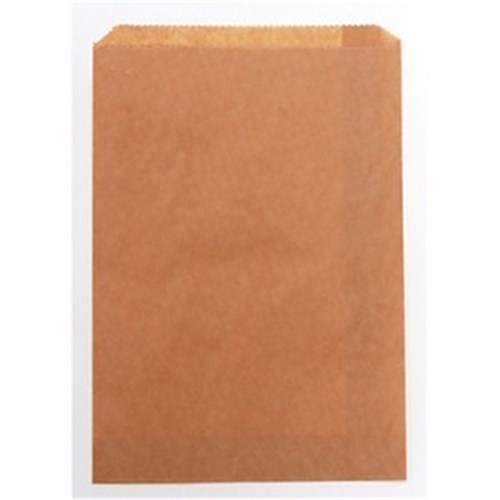 BAGS PAPER BROWN KRAFT 2W 500'S
