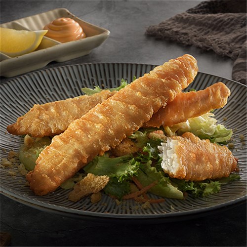 BARRAMUNDI SALTWATER BEER BATTERED 40X75GM 3KG