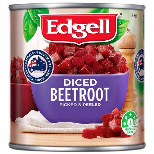 BEETROOT DICED 3KG A10