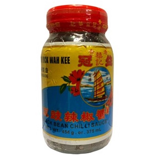 BLACK BEAN CHILLI SAUCE 454GM