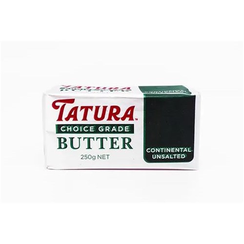 BUTTER UNSALTED 250GM