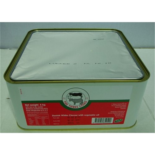CHEESE FETTA DANISH 4KG