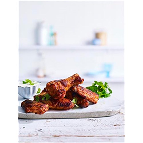 CHICKEN BUFFALO WING NIBBLES 4X1.5KG
