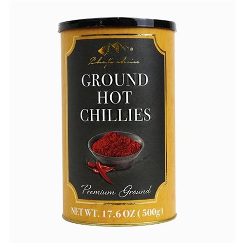 CHILLIES GROUND HOT 500GM