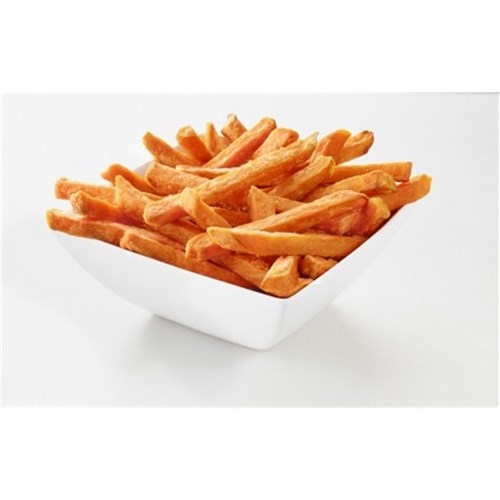 CHIPS 10MM SWEET POTATO STRAIGHT CUT 6X1.13KG