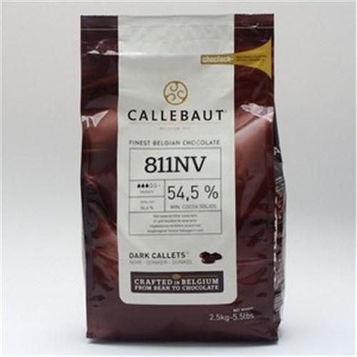 CHOCOLATE BITTERSWT DARK CALLET  54.5% 2.5KG