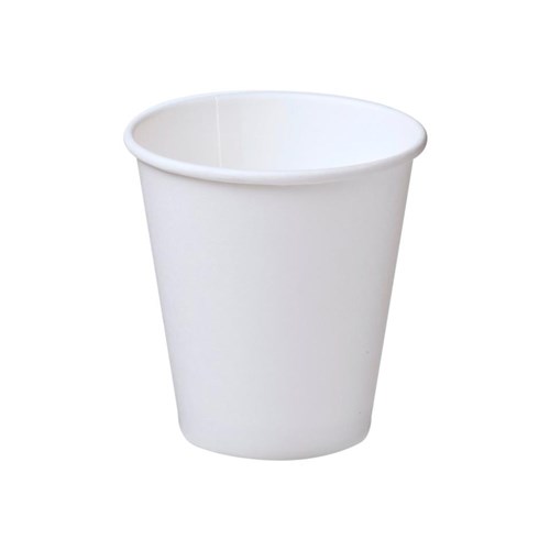 COFFEE CUP 8OZ SINGLE WALL WHITE 1000'S