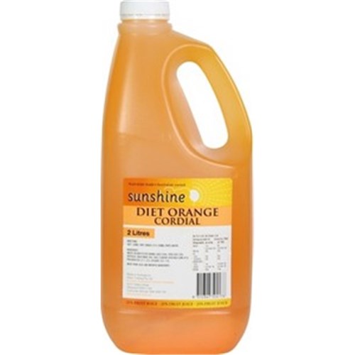 CORDIAL ORANGE DIET 2LT