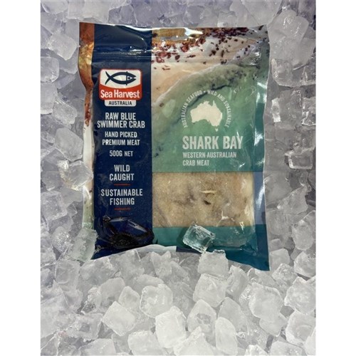 CRAB MEAT BLUE SWIMMER RAW 500GM