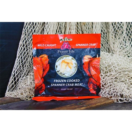 CRAB MEAT SPANNER COOKED 500GM