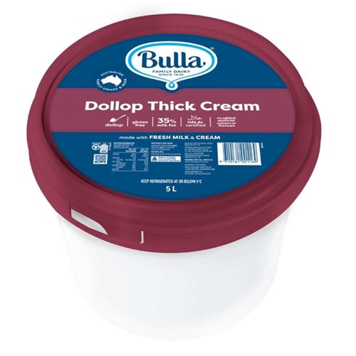 CREAM COUNTRY STYLE DOLLOP EXTRA THICK 5LT