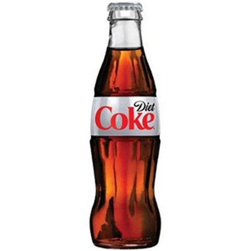 COCA-COLA DIET GLASS BOTTLE 24X330ML