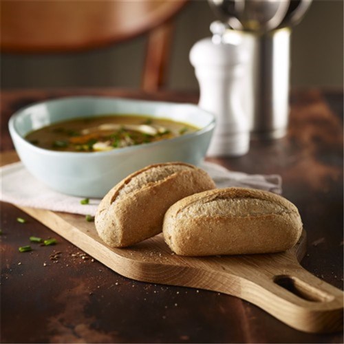 DINNER ROLLS BROWN 160X35GM 9564