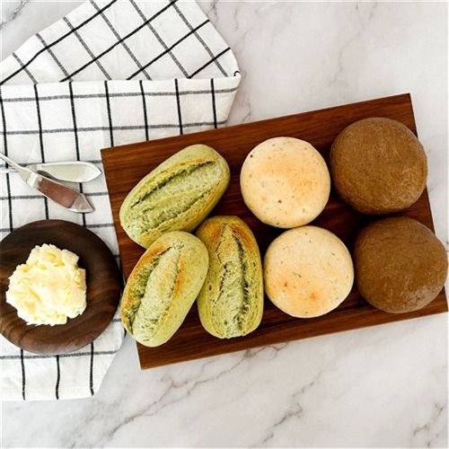 DINNER ROLLS MIXED PB 120X55GM 11415