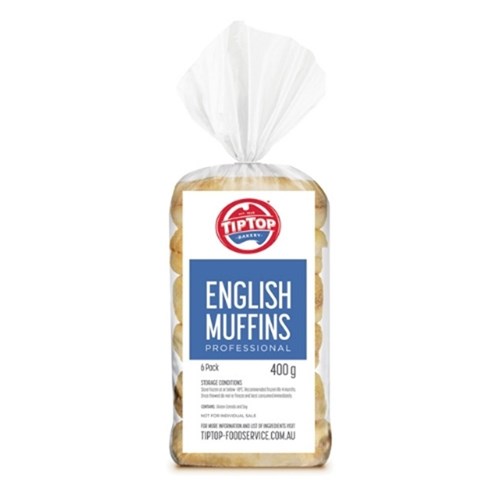 ENGLISH MUFFINS 6 PACK 9328