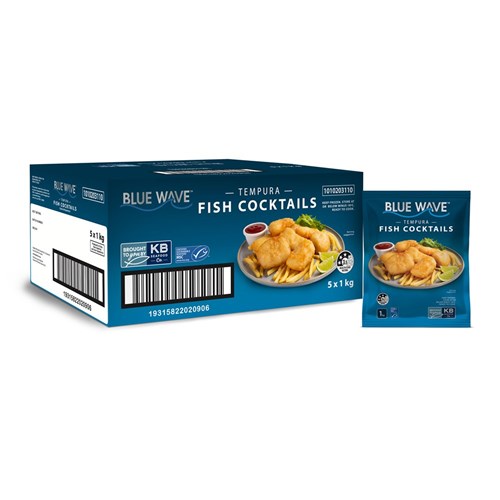 FISH COCKTAILS TEMPURA 100X50GM 5KG