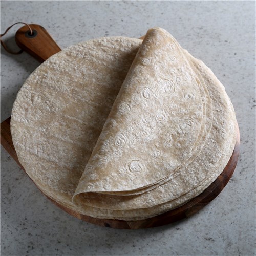 FLOUR TORTILLAS W/MEAL 12X91GM 12INCH