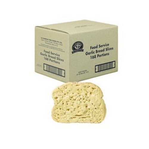 GARLIC BREAD SLICE 7'' 168X32GM