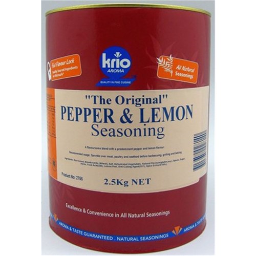 PEPPER & LEMON SEASONING 2.5KG