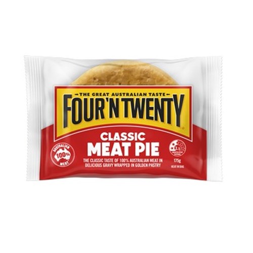 PIES MEAT BEEF 24X175GM