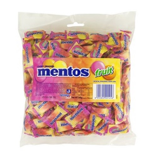 MENTOS FRUIT IND WRAP 12X540GM