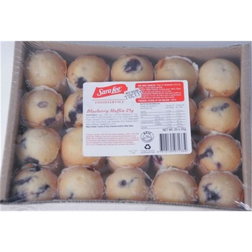MUFFIN BLUEBERRY 80X25GM