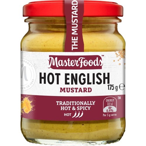 MUSTARD HOT ENGLISH 175GM