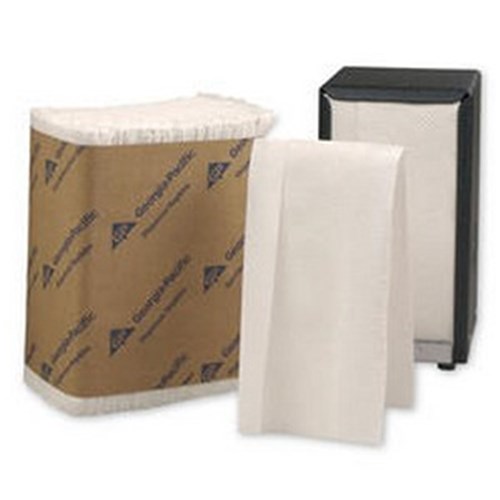 NAPKIN DISPENSER WHITE TALL E/FOLD 1PLY 5000'S
