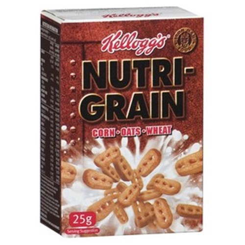 NUTRI GRAIN PC 30X25GM