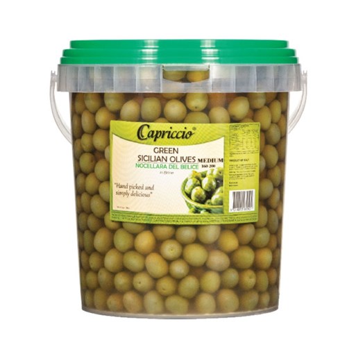 OLIVES WHOLE GREEN SICILIAN 8KG