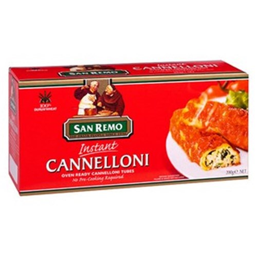 PASTA CANNELONI TUBES 250GM