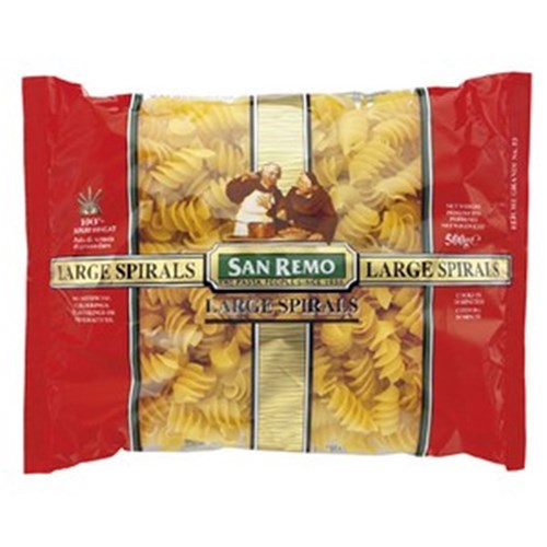 PASTA SPIRALS 500GM