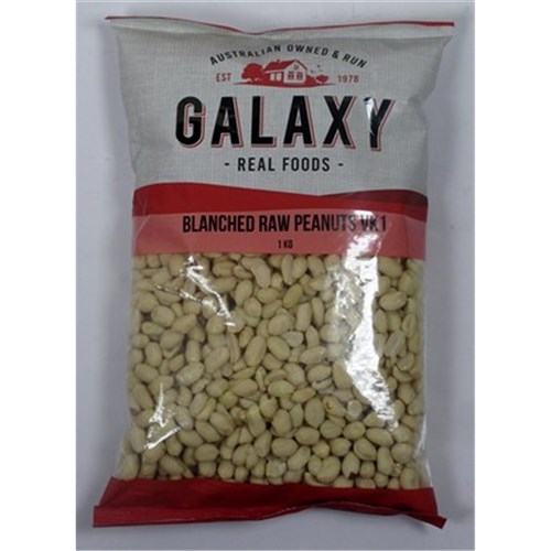PEANUTS RAW BLANCHED 1KG