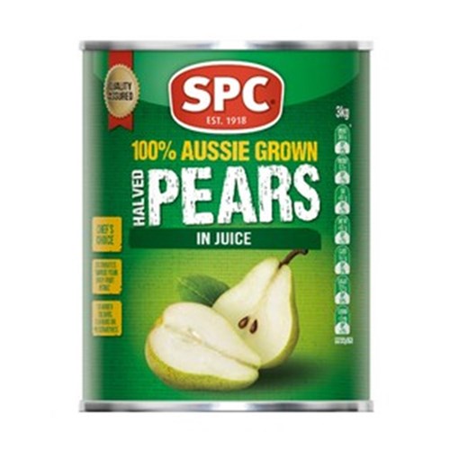 PEAR HALVES IN JUICE A10