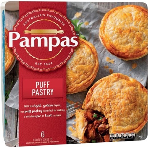 PUFF PASTRY SHEETS 1KG