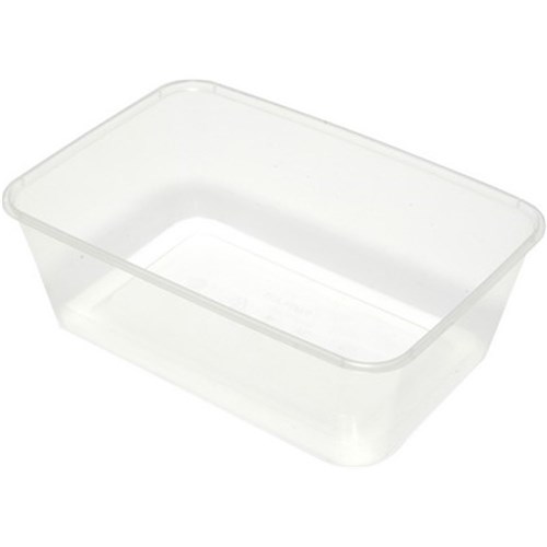 CONTAINER RECT 750ML 10X50 FREEZER
