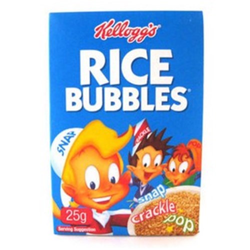 RICE BUBBLES PC 30X25GM