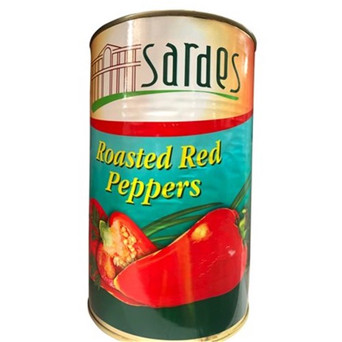 ROASTED RED PEPPERS WHOLE A12 4.1KG